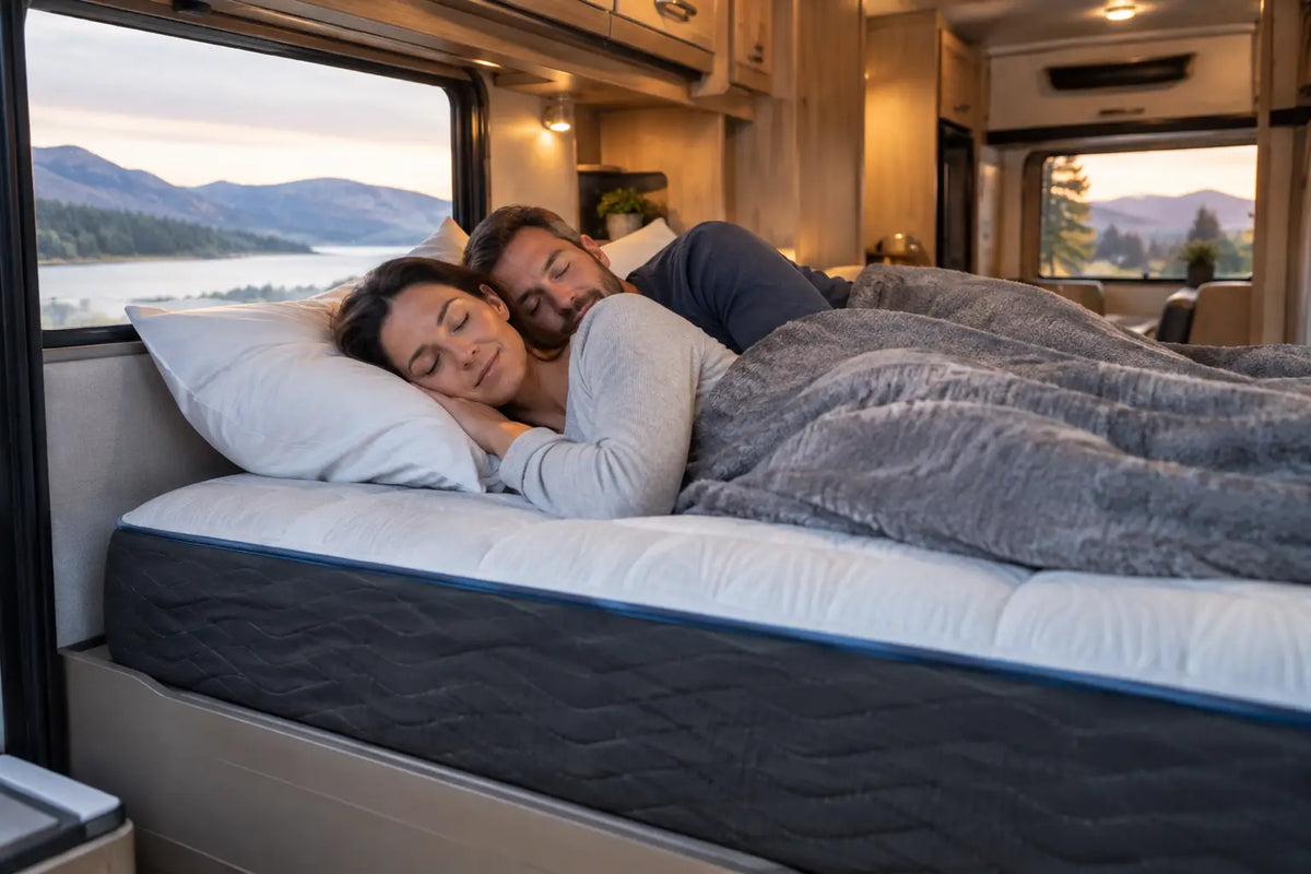 Full Time RV Sleep Guide for Better Nights