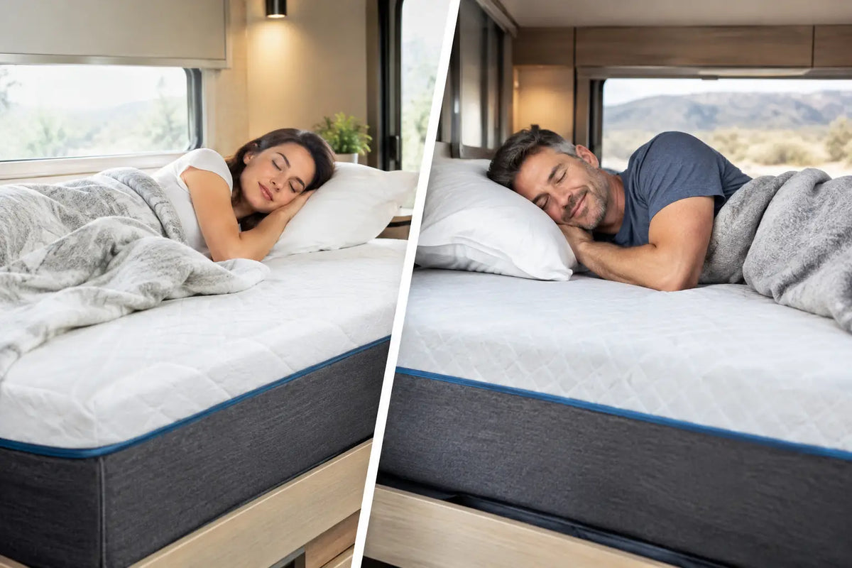 Latex Versus Foam RV Mattress for Better Sleep