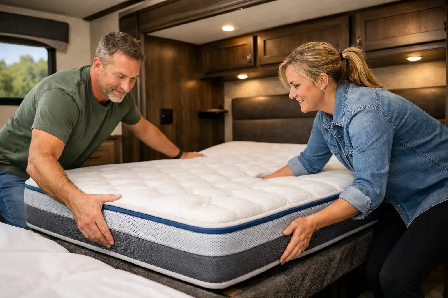 How to Fit a Mattress in a Fifth Wheel Properly