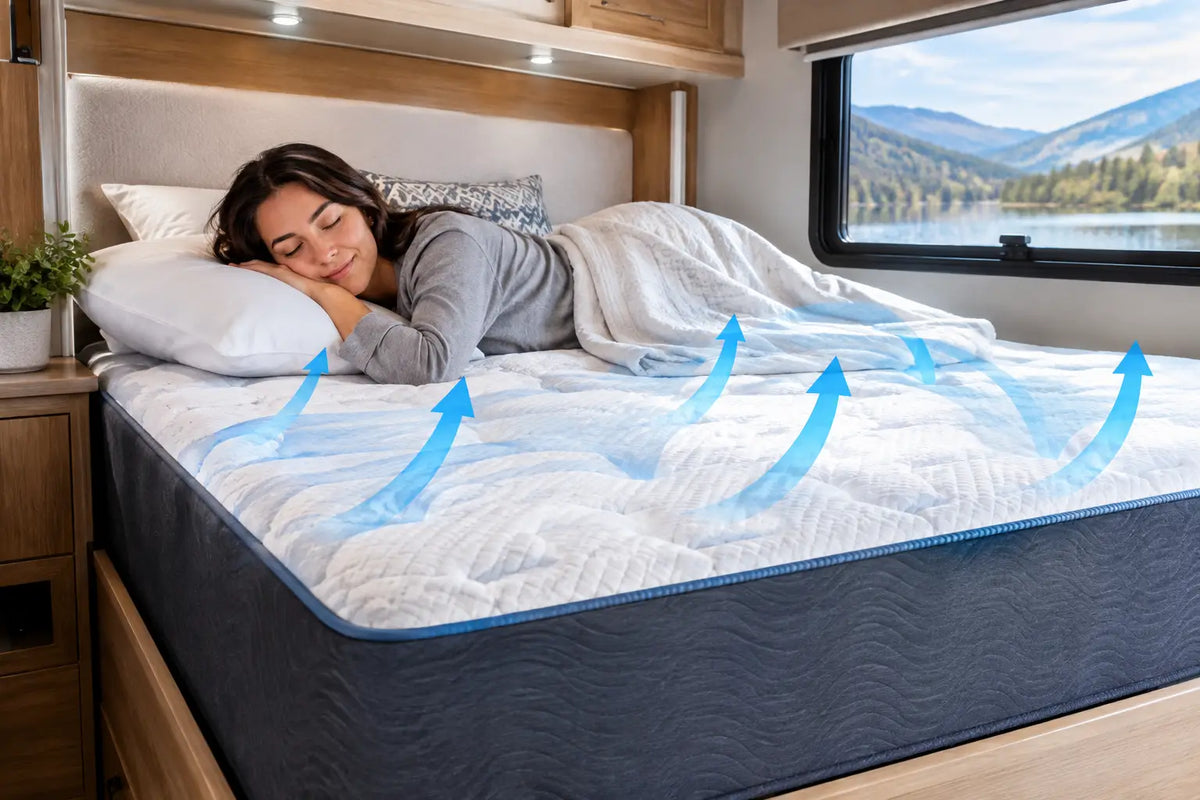 Guide to RV Mattress Ventilation for Better Sleep