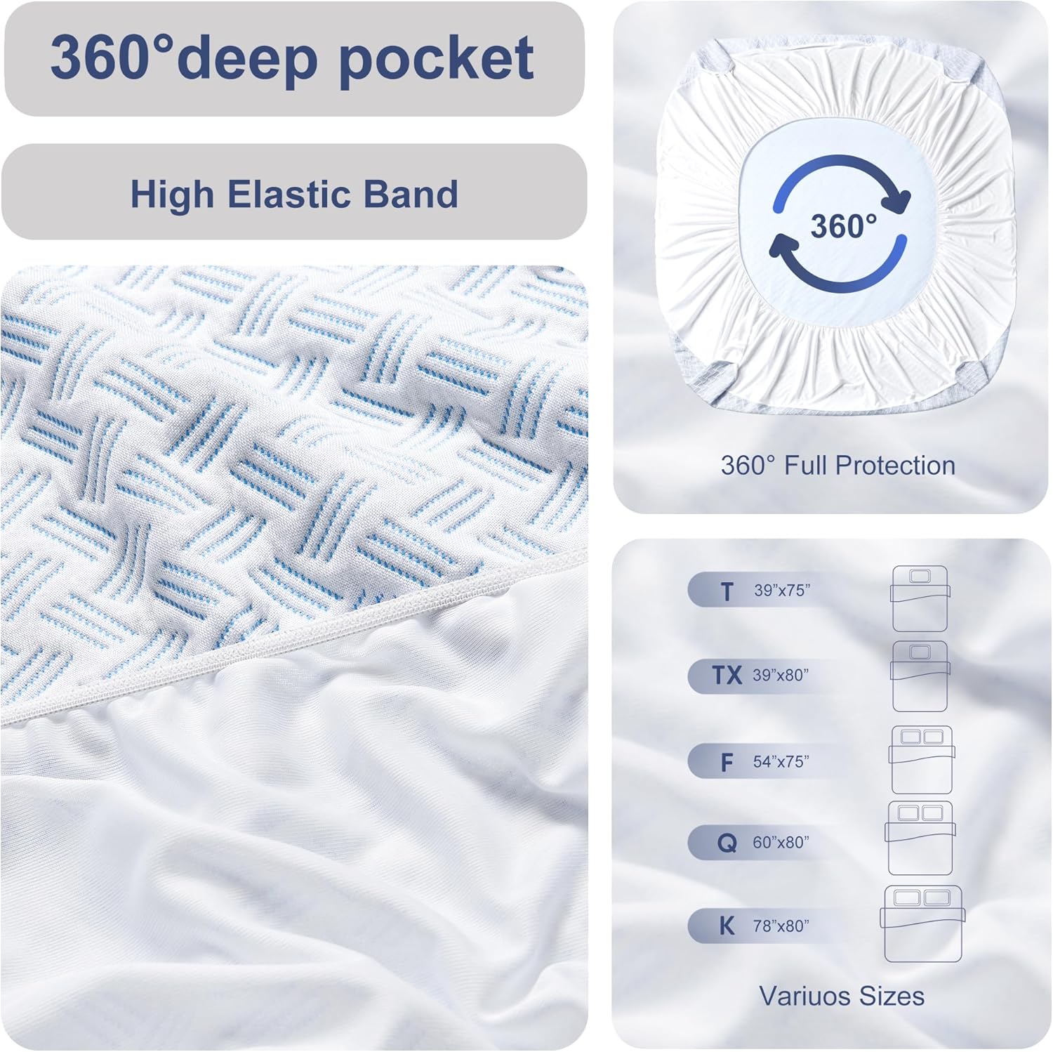 10 Yr. Extended Warranty includes FREE Cooling Mattress Protector (Size Matched)