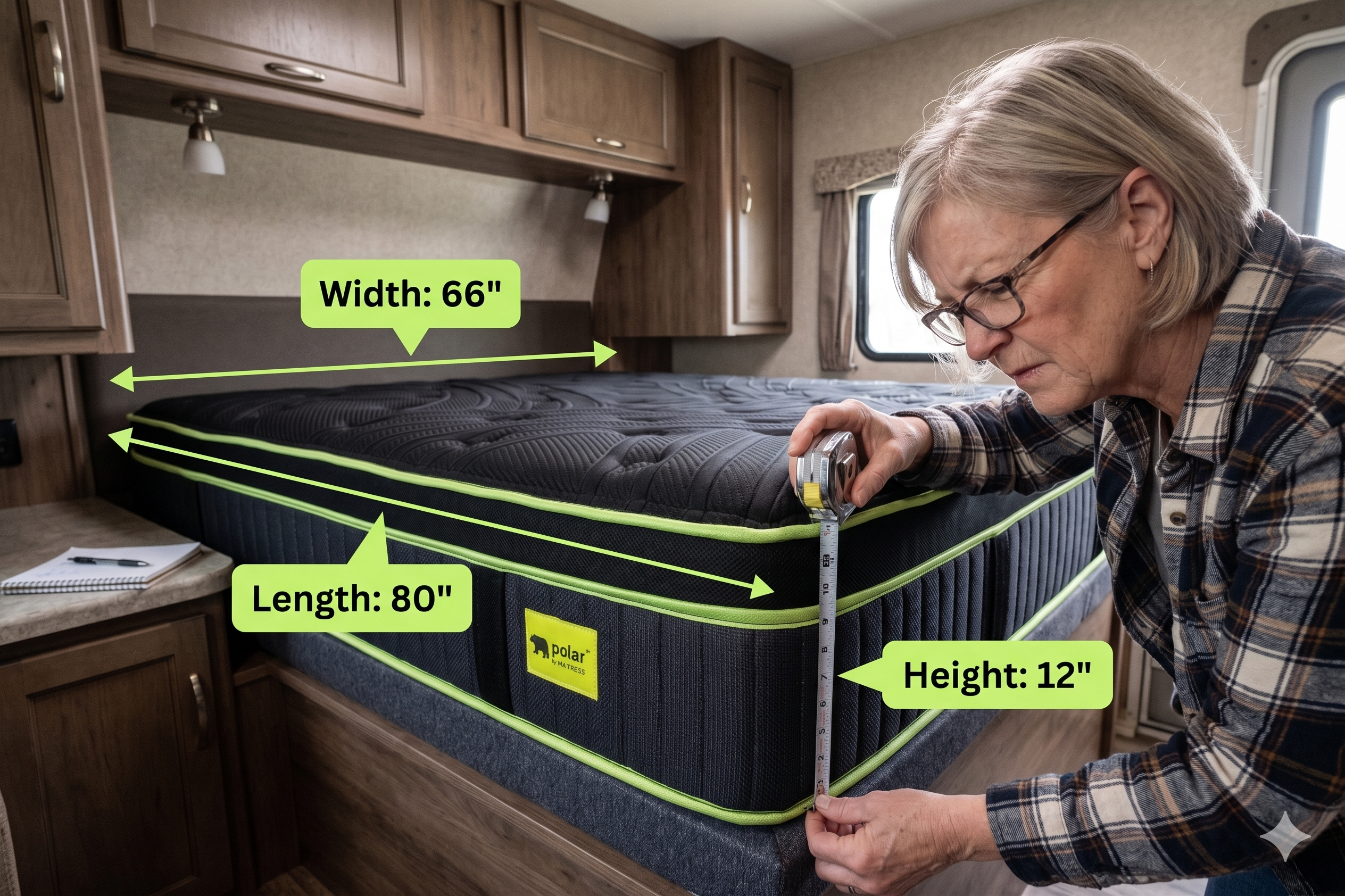 How to Measure your RV Mattress for Accuracy