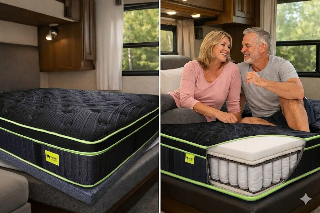 Memory Foam vs Hybrid RV Mattress
