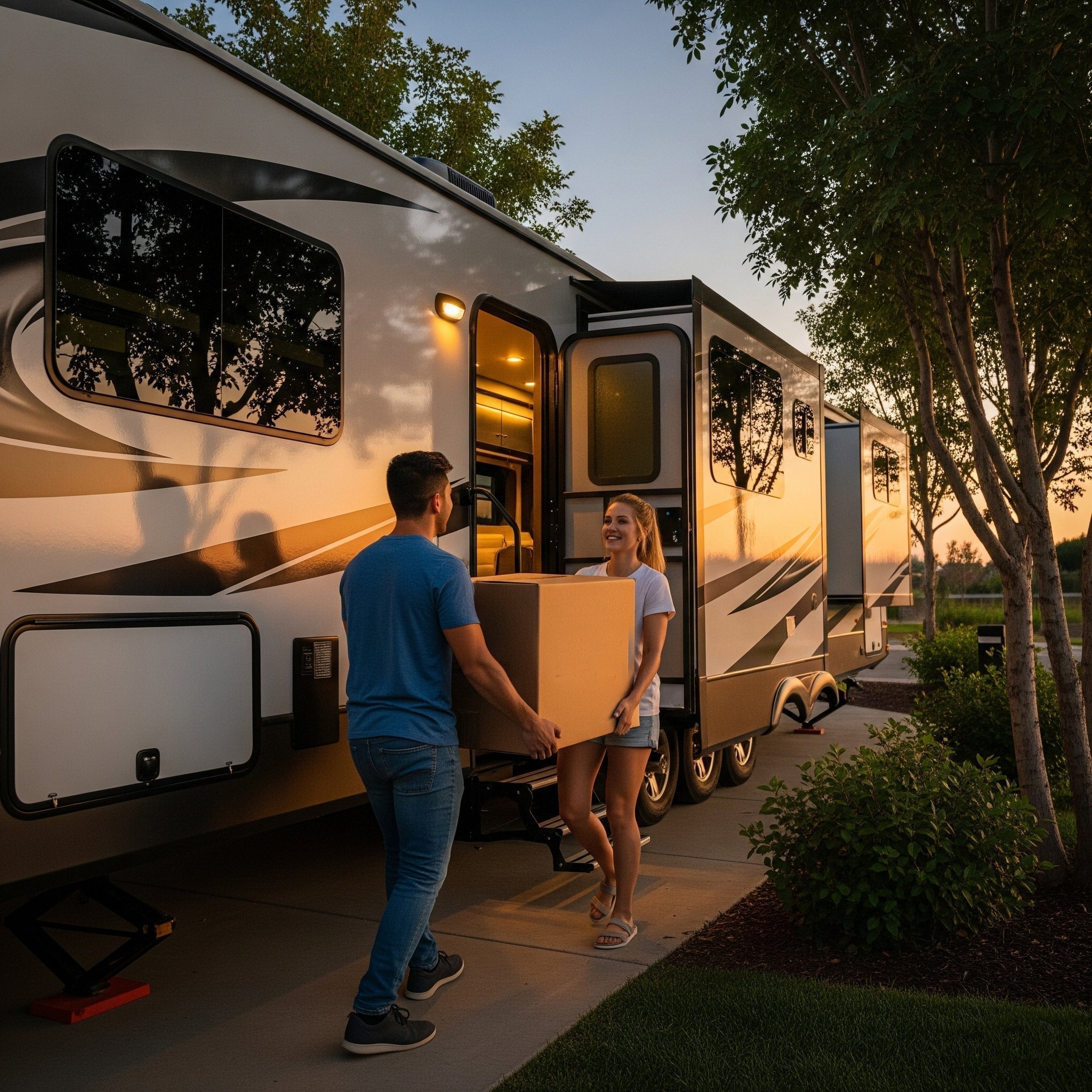 Unboxing the Polar RV Mattress: What to expect. Getting your RV King or RV Queen Mattress into your RV.