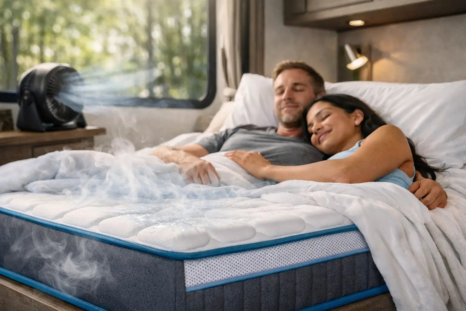 How to Cool RV Mattress Heat Fast
