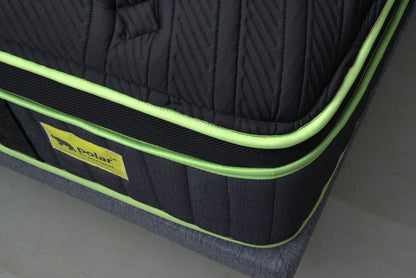 RV Short King 70"x 80" Mattress  12" Hybrid Memory Foam Pillow Top Mattress 70" x 80" - Ma by Polar RV Mattress