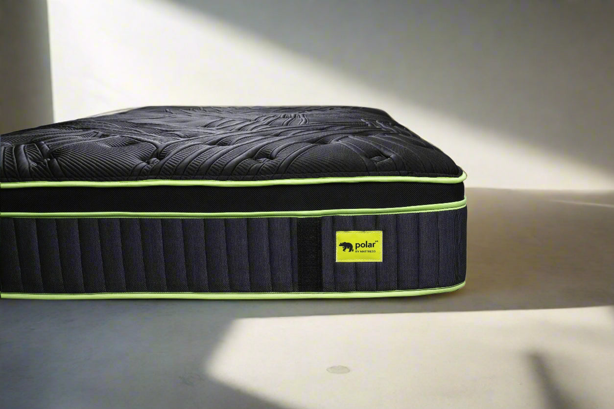 60" X 74" RV Short Queen Cooling 15" 2400 Nano on Coil  Pillow Top Mattress 60" x 74" - Pa by Polar RV Mattress