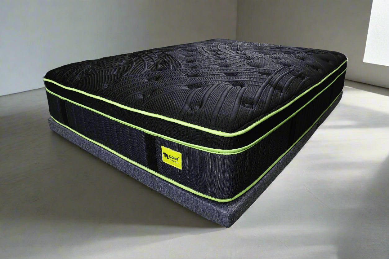 RV Short King 70"x 80" Mattress  12" Hybrid Memory Foam Pillow Top Mattress 70" x 80" - Ma by Polar RV Mattress