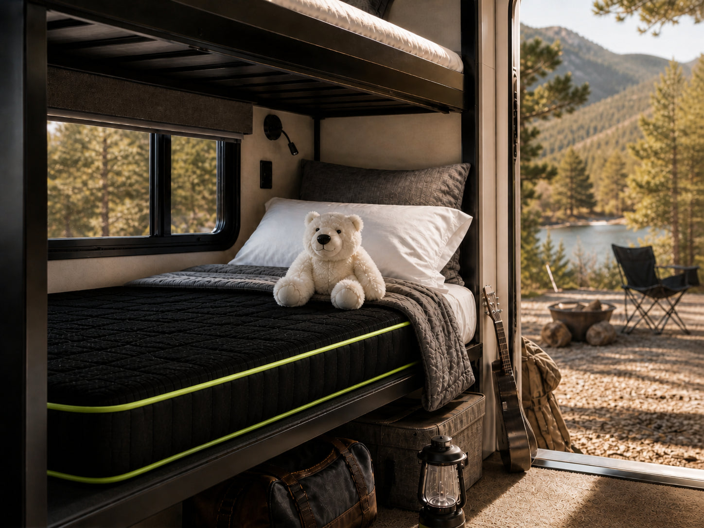 Rv Mattress 6 Inch Memory Foam Polar Pup Bunk Lake